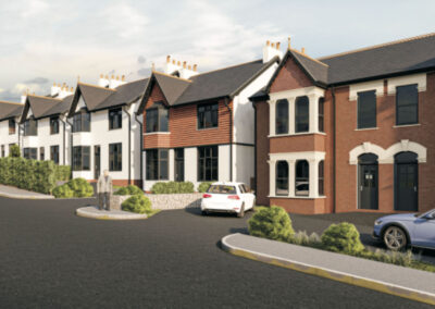 Winslade Road, Sidmouth Project, computer mockup